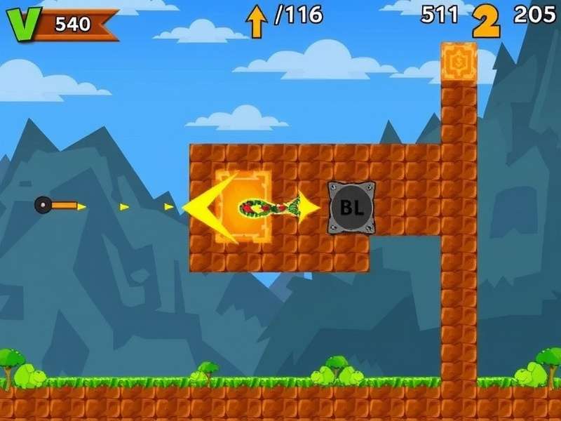 Snake Strike Block Gameplay Example